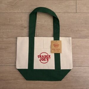 Trader Joe's Mini Canvas Tote